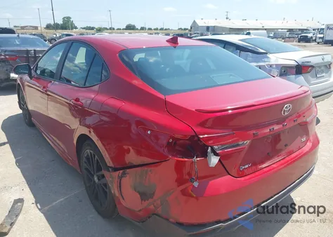 2025 Toyota Camry Se z USA, uszkodzony, nr VIN 4T1DAACK9SU100106